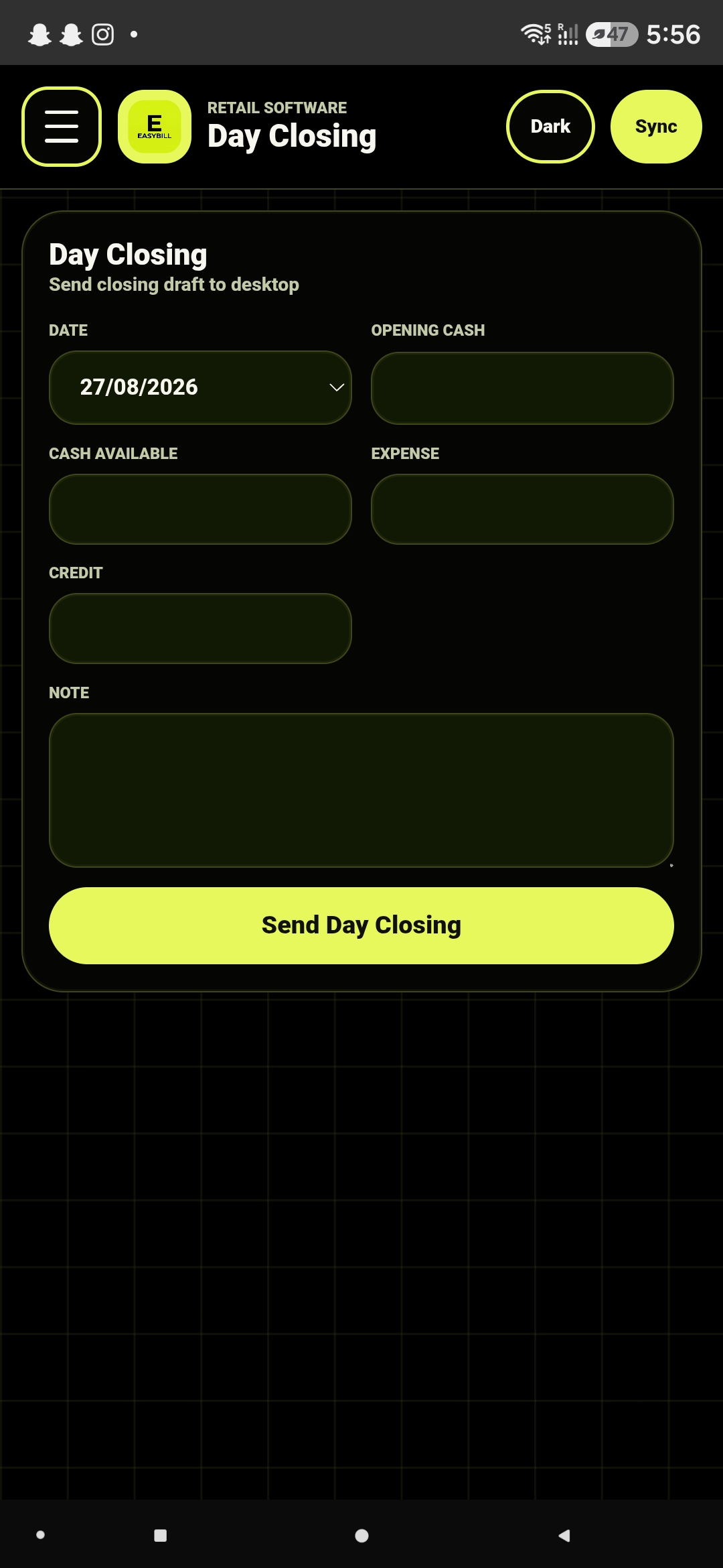 Mobile Screen